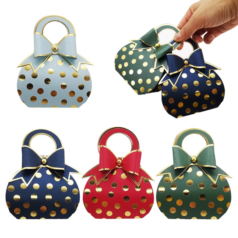 Wedding Supply.Box - 50-100PCS Polka Dot Bow Bridal Shower