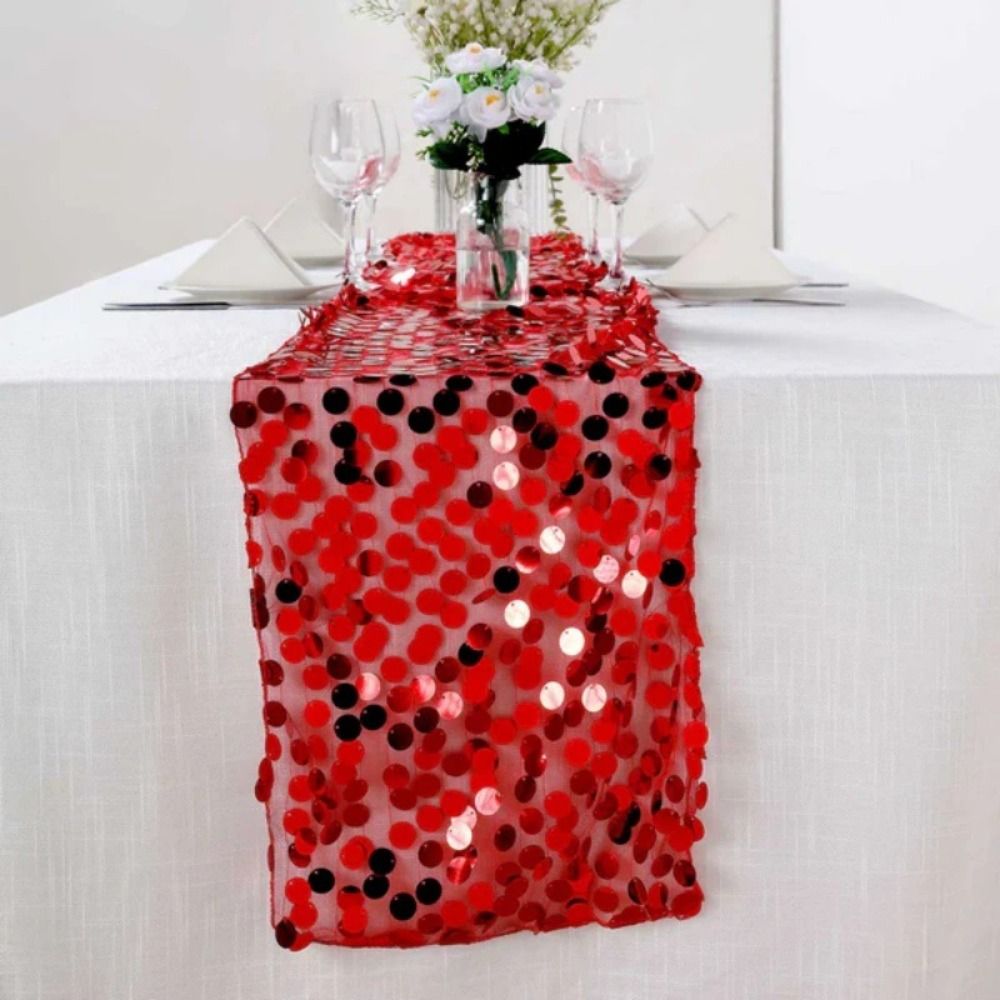 Fish Scale Sequins Table Runne - Table Runner Sequin review and price