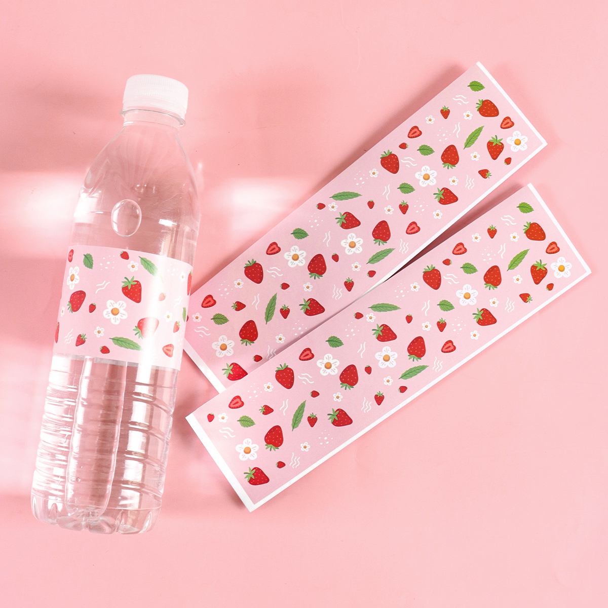 10pcs Strawberry Water Bottle  - Wedding Water Supply review and price