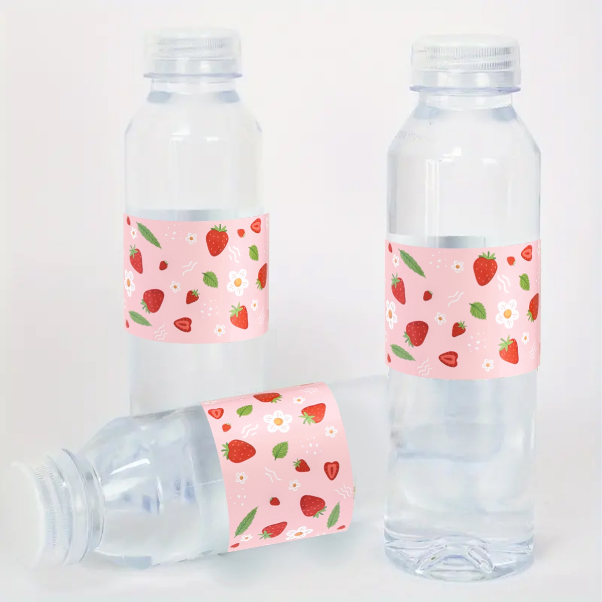 10pcs Strawberry Water Bottle  - Wedding Water Supply review and price
