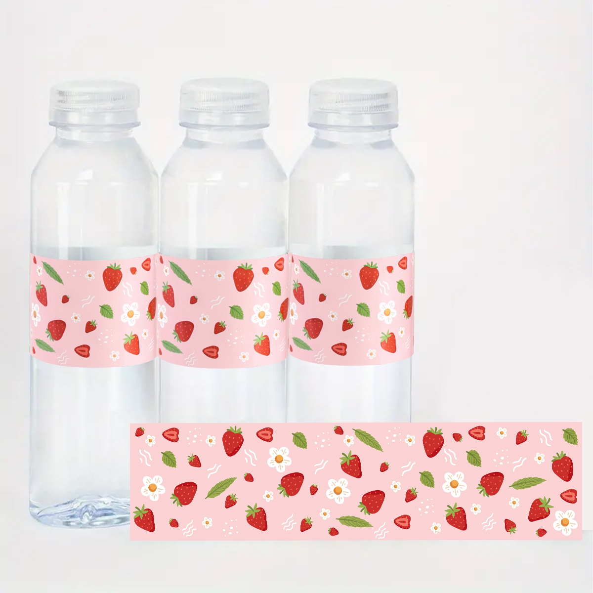 10pcs Strawberry Water Bottle  - Wedding Water Supply review and price