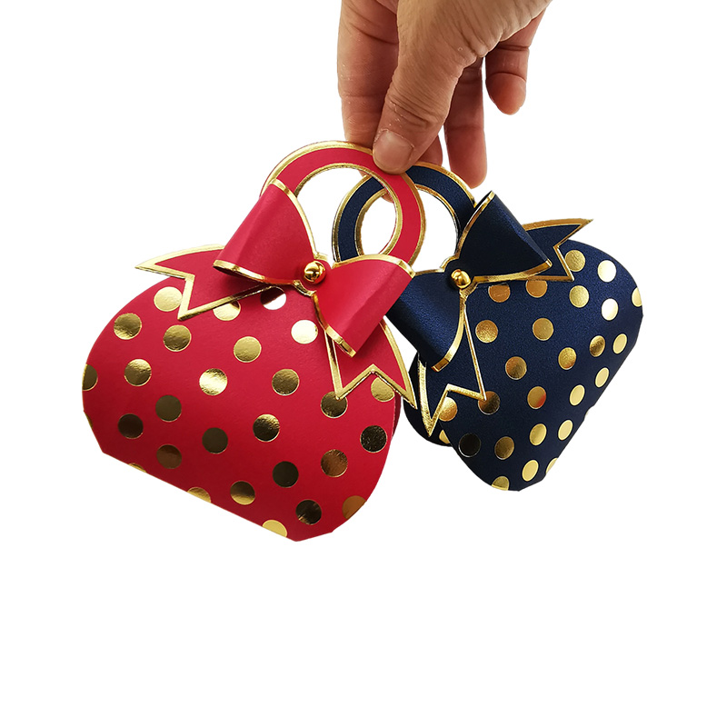 50-100PCS Polka Dot Bow Candy  - Wedding Supply.Box review and price