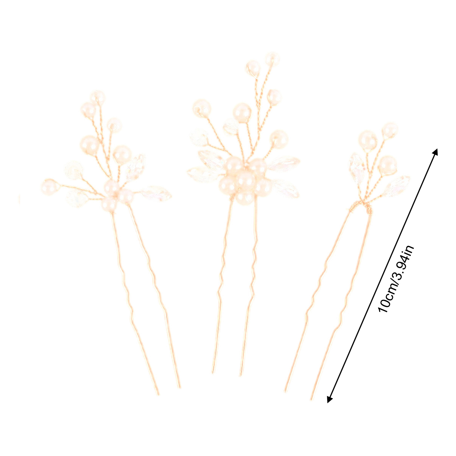 3pcs Bride Hairpin Trendy Hair - Wedding Supply List review and price