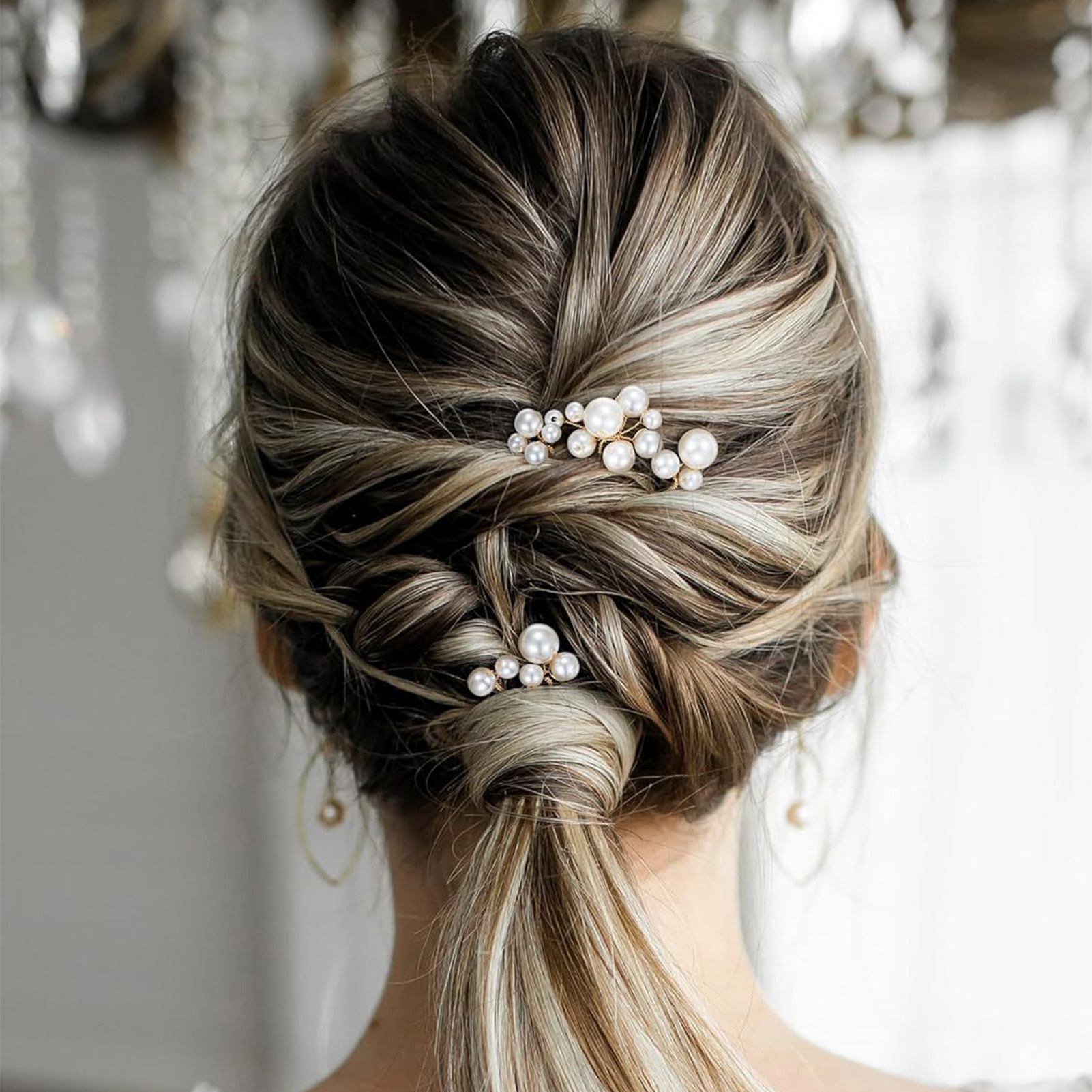3pcs Bride Hairpin Trendy Hair - Wedding Supply List review and price