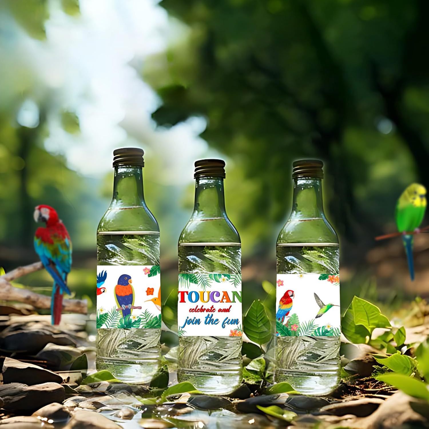 Parrot Water Bottle Labels,Tro - Wedding Water Supply review and price
