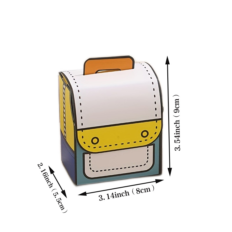 25/50Pcs Schoolbag Shape Candy - Wedding Supply.Box review and price
