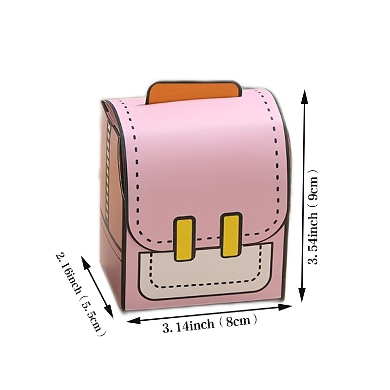 25/50Pcs Schoolbag Shape Candy - Wedding Supply.Box review and price