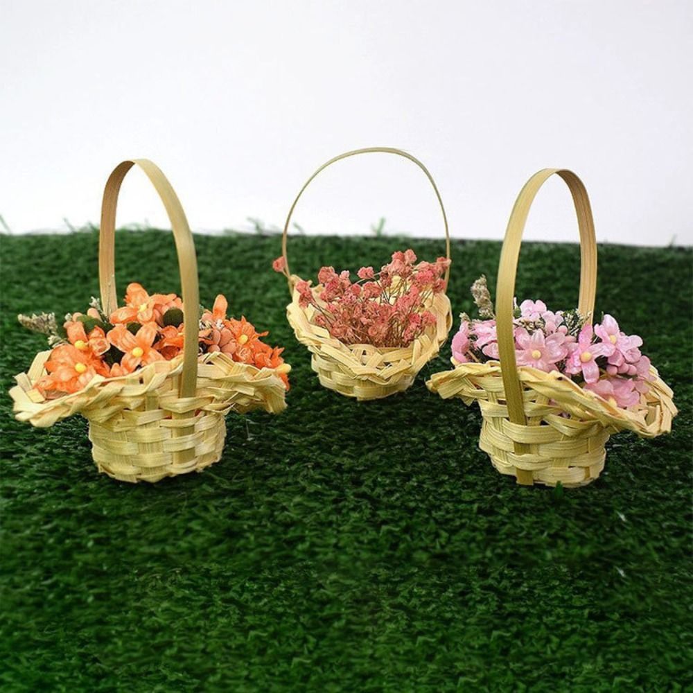 Mini Braid Flower Baskets with - Wedding Hampers review and price