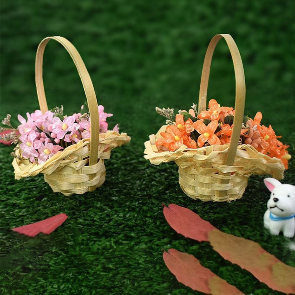 Mini Braid Flower Baskets with - Wedding Hampers review and price
